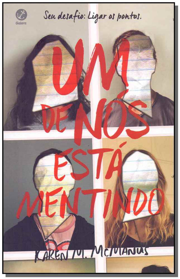 Capa do livro Um de Nós Está Mentindo, de Karen M. Mcmanus
