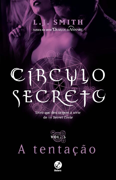 Capa do livro Circulo Secreto: A Tentacao (Vol. 6), de L. J. Smith