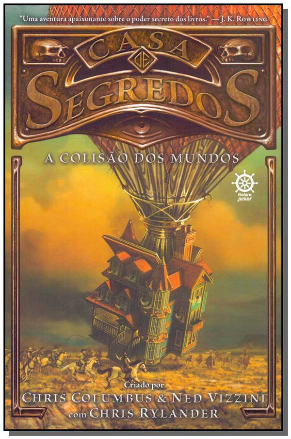 Capa do livro Casa de Segredos - Vol.3 - Colisao dos Mundos, de Chris / Vizzini, Ned Columbus