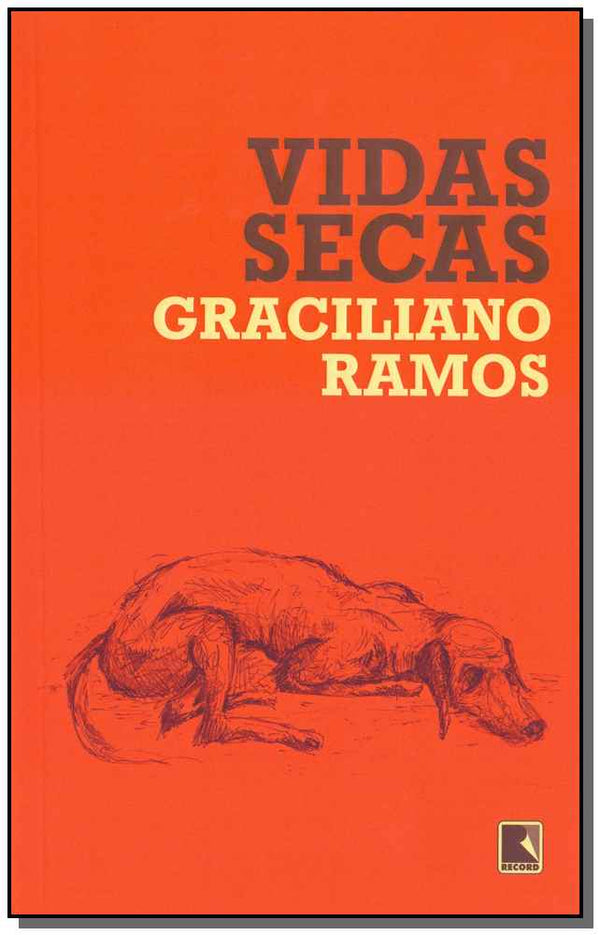 Capa do livro Vidas Secas, de Graciliano Ramos