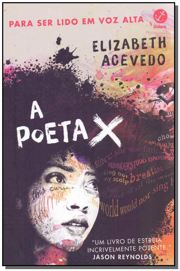 Capa do livro A Poeta X, de Elizabeth Acevedo