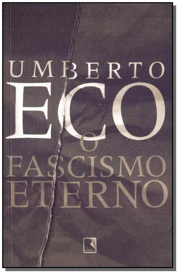 Capa do livro O Fascismo Eterno, de Umberto Eco