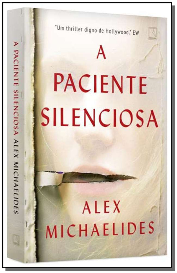 Capa do livro A Paciente Silenciosa, de Alex Michaelides