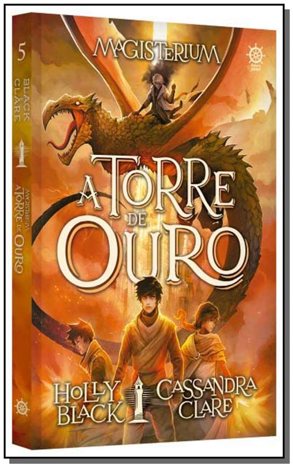 Capa do livro Magisterium: A Torre de Ouro - Vol. 5, de Holly / Clare, Cassandra Black