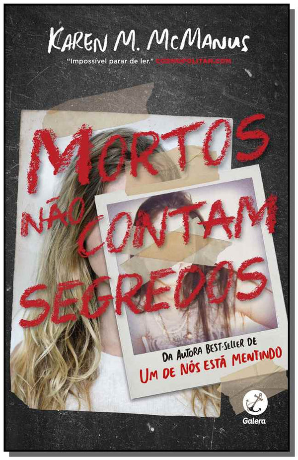 Capa do livro Mortos Não Contam Segredos, de Karen M. Mcmanus