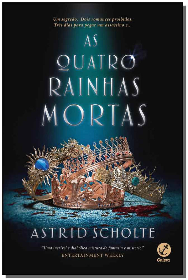 Capa do livro Quatro Rainhas Mortas, as, de Astrid Scholte