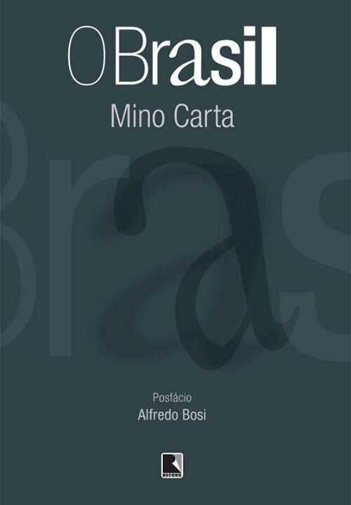 Capa do livro O Brasil, de Mino Carta