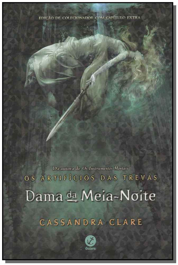 Capa do livro Dama da Meia-Noite (Vol. 1 os Artifícios das Trevas), de Cassandra Clare