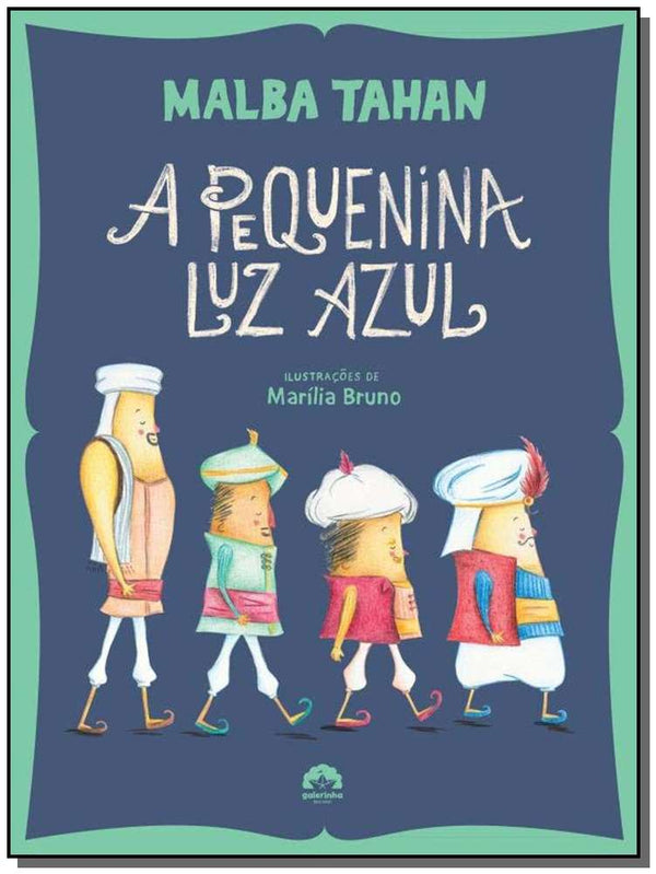 Capa do livro A Pequenina Luz Azul, de Malba Tahan