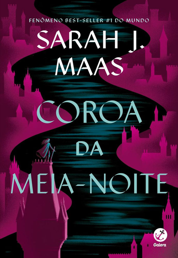 Capa do livro Trono de Vidro - Vol. 02 - Coroa da Meia-Noite, de Sarah J. Maas
