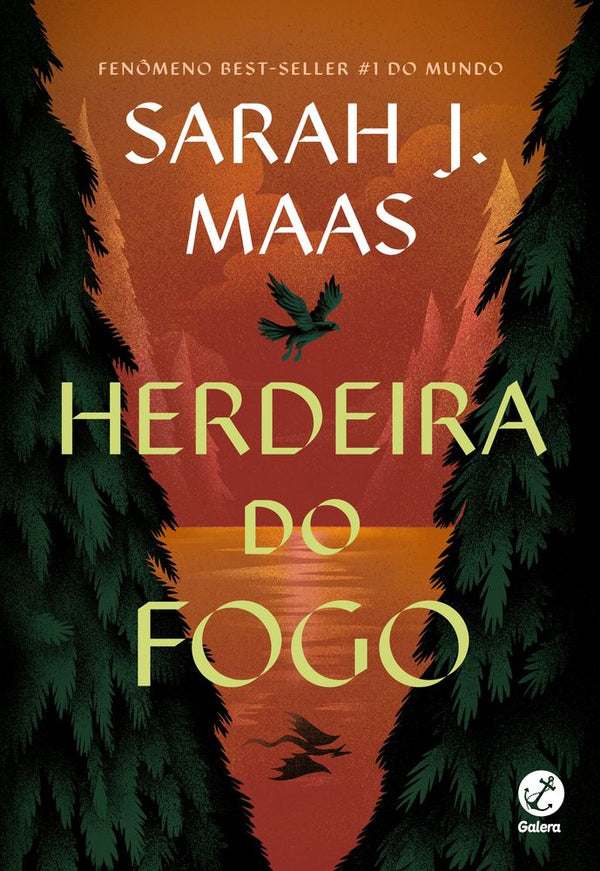 Capa do livro Trono de Vidro - Vol. 03 - Herdeira do Fogo, de Sarah J. Maas