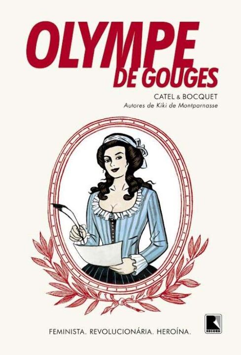 Capa do livro Olympe de Gouges, de Catel Muller