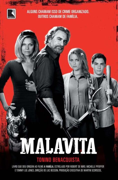 Capa do livro Malavita, de Tonino Benacquista
