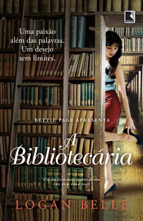 Capa do livro A Bibliotecária, de Logan Belle