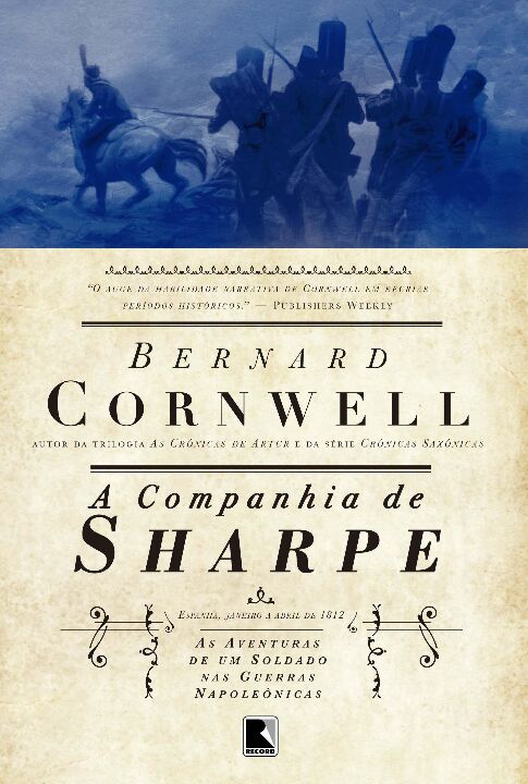 Capa do livro Companhia de Sharpe (Vol. 13), a, de Bernard Cornwell