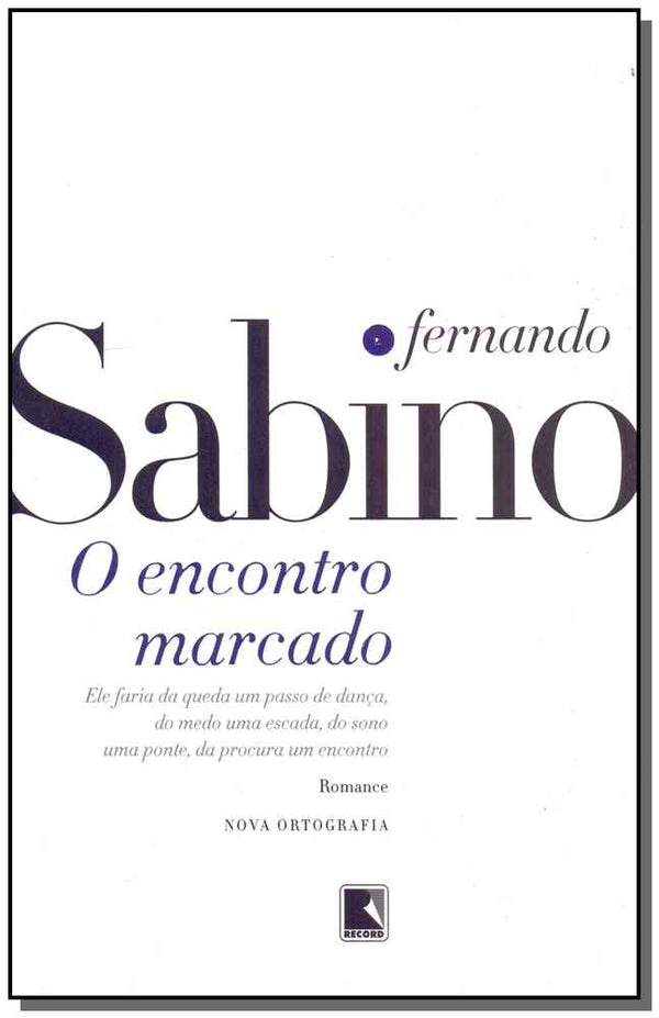 Capa do livro Encontro Marcado, o, de Fernando Sabino
