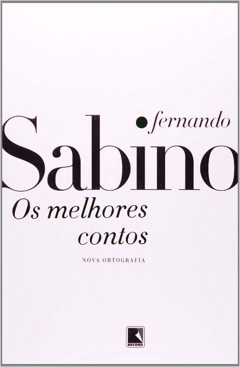 Capa do livro Os Melhores Contos, de Fernando Sabino