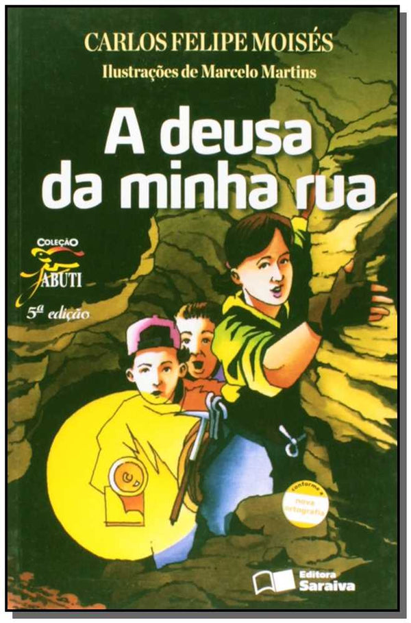 Capa do livro A Deusa da Minha Rua, de Carlos Felipe Moises