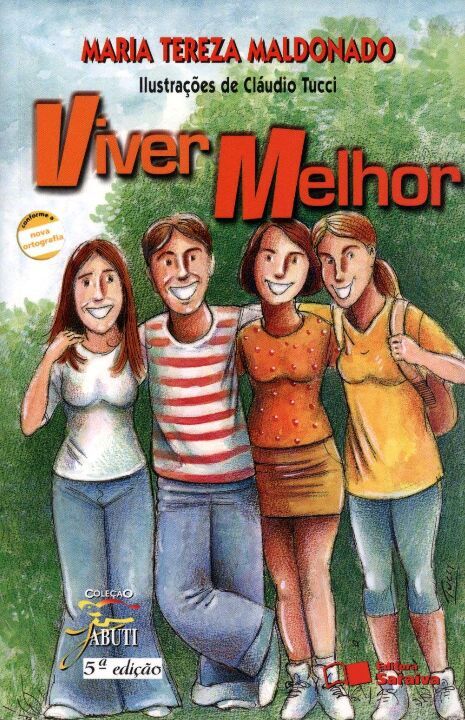 Capa do livro Viver Melhor, de Cristina Falcon Maldonado