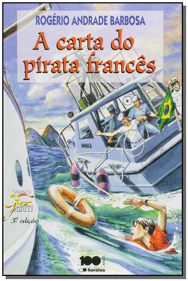 Capa do livro Carta do Pirata Frances, a, de Rogerio Andrade Barbosa