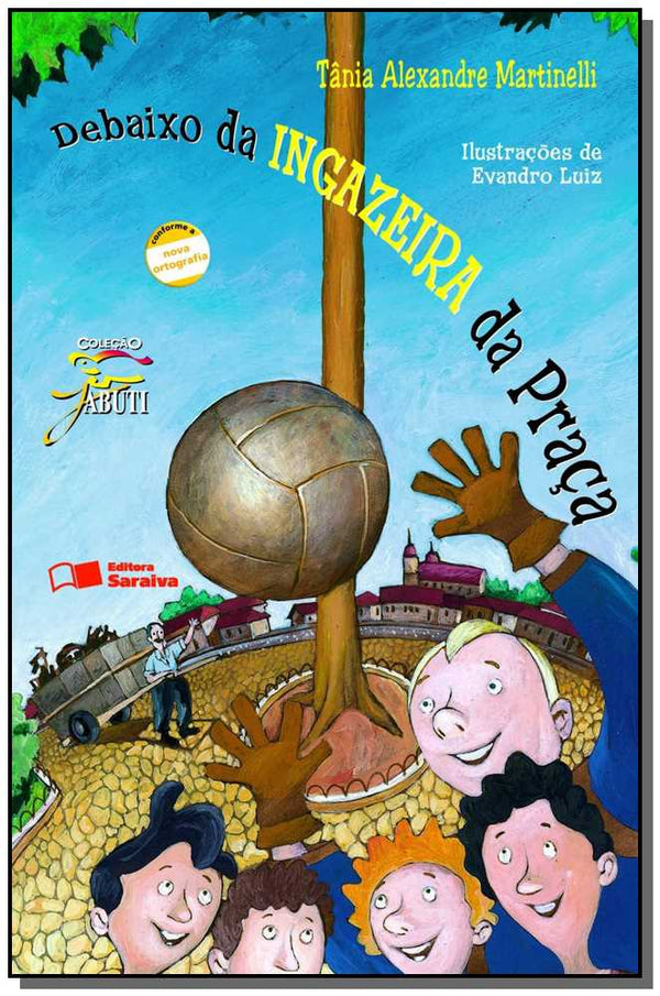 Capa do livro Debaixo da Ingazeira da Praça, de Tania Alexandre Martinelli