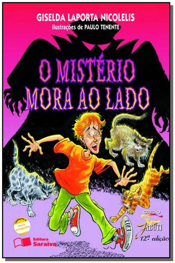 Capa do livro O Mistério Mora ao Lado, de Giselda Laporta Nicolelis