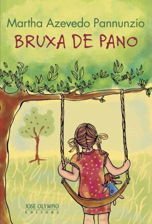 Capa do livro Bruxa de Pano, de Martha Azevedo Pannunzio