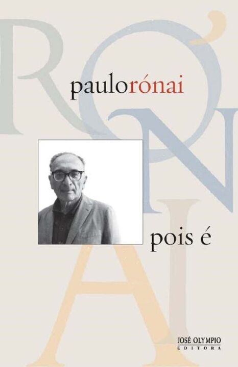 Capa do livro Pois É, de Paulo Ronai