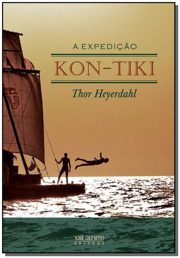Capa do livro Expedicao Kon-Tiki, a, de Thor Heyerdahl