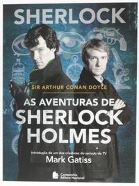 Capa do livro Sherlock - As Aventuras de Sherlock Holmes, de Sir Arthur Conan Doyle
