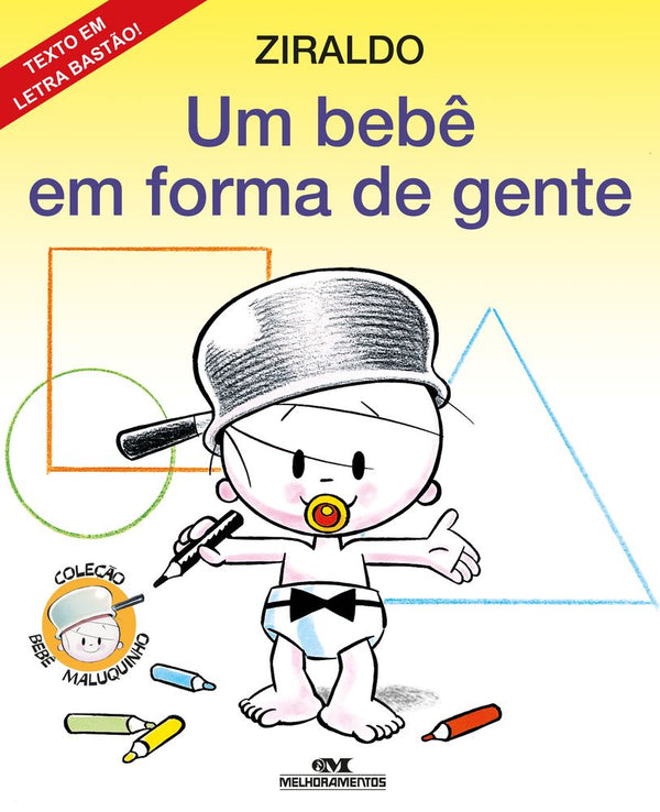 Capa do livro Um Bebê em Forma de Gente, de Ziraldo
