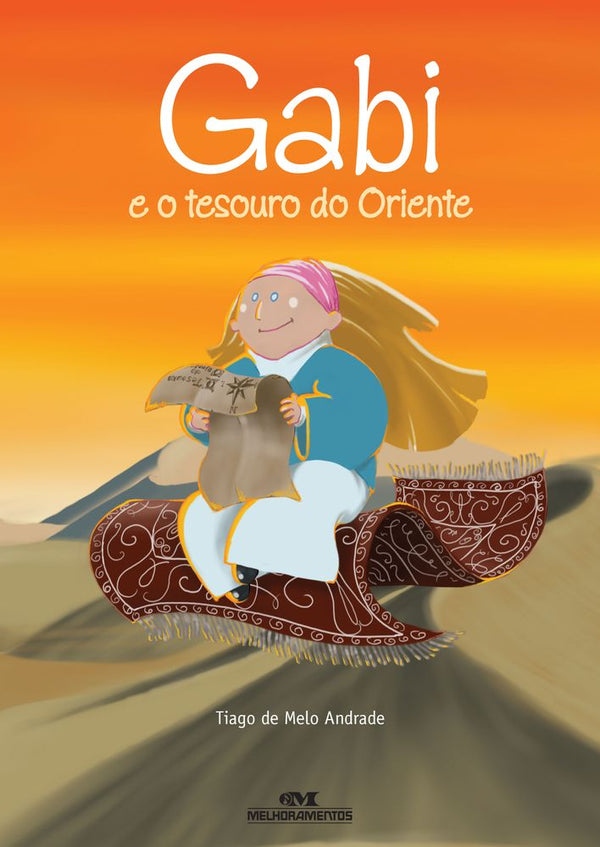 Capa do livro Gabi e o Tesouro do Oriente, de Tiago de Melo Andrade