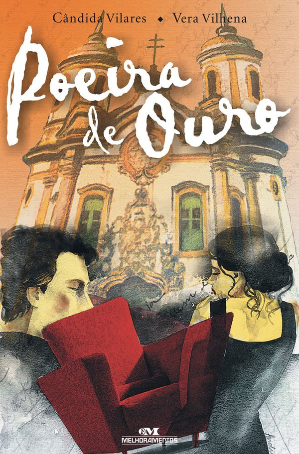 Capa do livro Poeira de Ouro, de Candida Vilares, Vera Vilhena