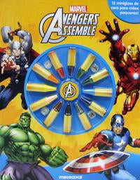 Capa do livro Avengers Assemble - Giz para Colorir, de Editora Melhoramentos