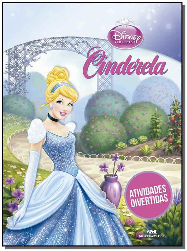 Capa do livro Atividades Divertidas - Cinderela, de Disney