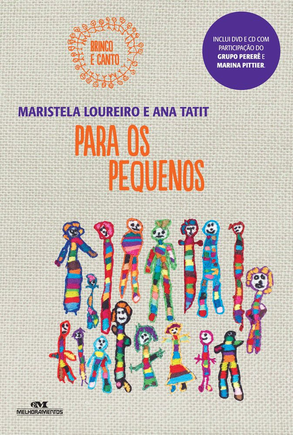 Capa do livro Para os Pequenos, de Maristela Loureiro, Ana Tatit