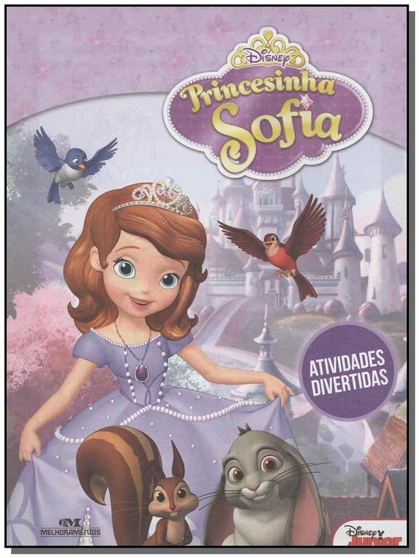 Capa do livro Atividades Divertidas - Princesinha Sofia, de Disney