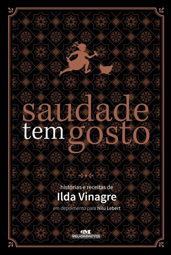 Capa do livro Saudade Tem Gosto, de Melhoramentos