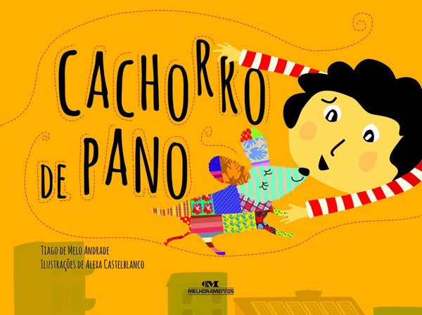 Capa do livro Cachorro de Pano, de Tiago de Melo Andrade