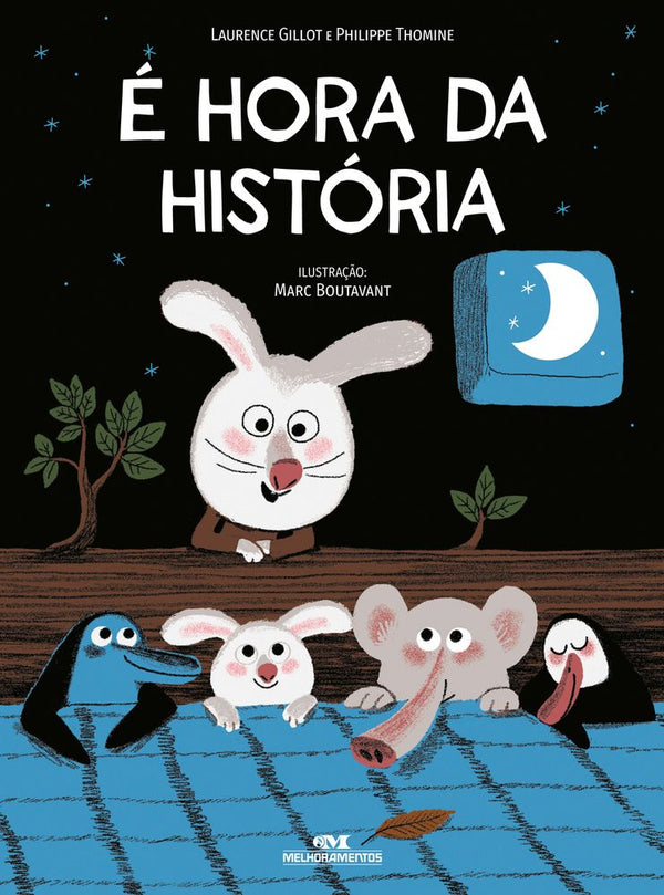 Capa do livro É Hora da História, de Laurence Gillot, Philippe Thomine
