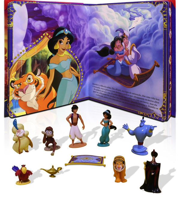 Capa do livro Aladdin - Um Mundo Novo, de Disney