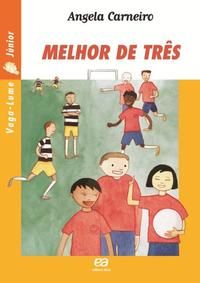 Capa do livro Melhor de Tres, de Angela Carneiro