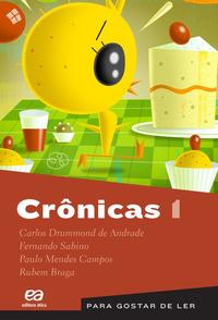 Capa do livro Crônicas 1 - Para Gostar de Ler, de Diversos Autores