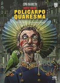 Capa do livro Triste Fim de Policarpo Quaresma - (Atica.), de Aguiar; Barreto; Lobo