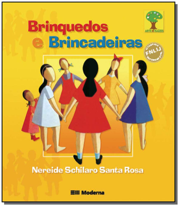 Capa do livro Brinquedos e Brincadeiras, de Nereide Schilaro Santa Rosa