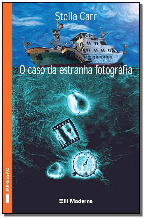 Capa do livro Caso da Estranha Fotografia, de Lais Carr Ribeiro