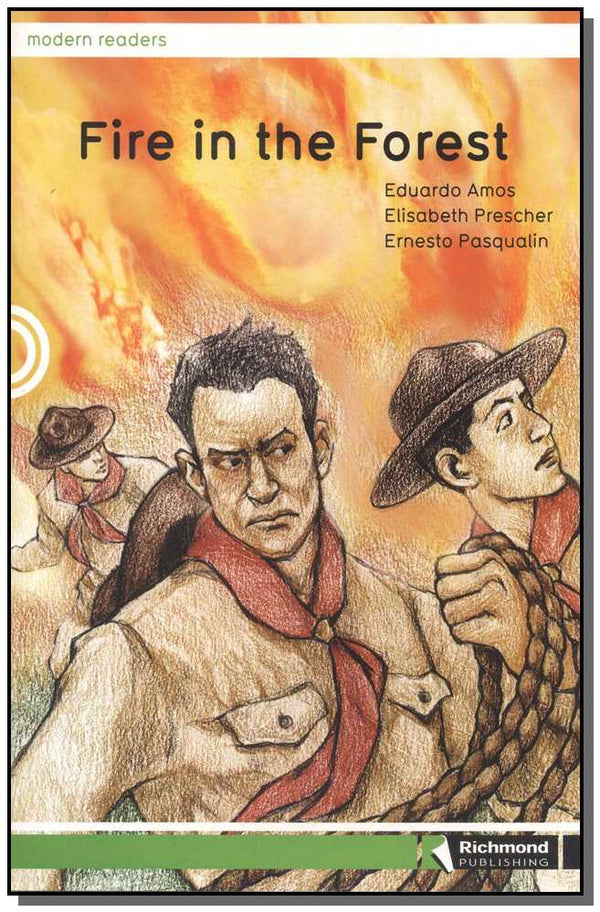 Capa do livro Fire In The Forest, de Eduardo Amos