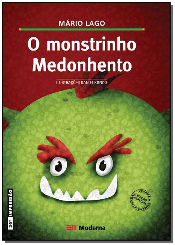 Capa do livro O Monstrinho Medonhento, de Mario Lago