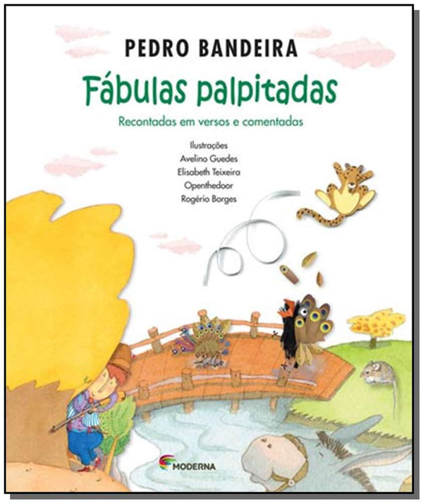 Capa do livro Fabulas Palpitadas, de Pedro Bandeira