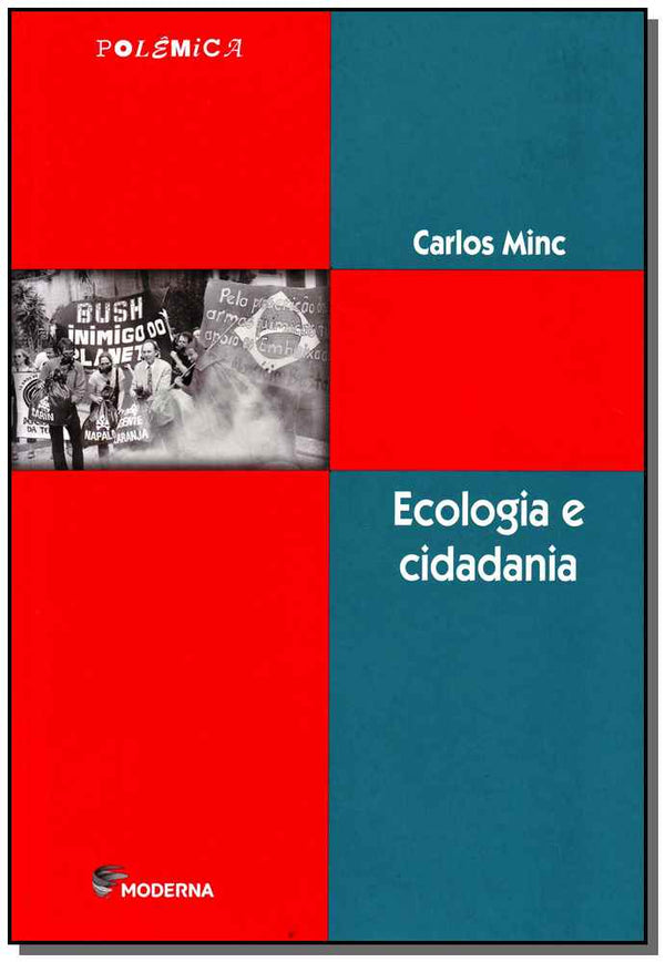 Capa do livro Ecologia e Cidadania - 02 Ed., de Carlos Minc